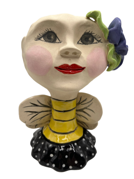 Honey Bea (purple flower)