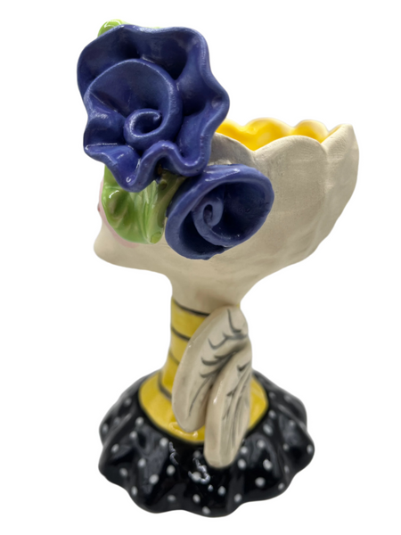 Honey Bea (purple flower)
